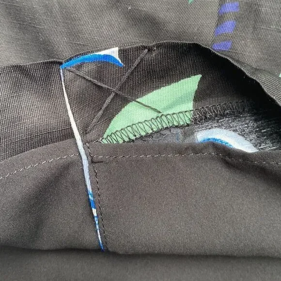 NWT Linen Blend Floral Pencil Skirt - Picture 9 of 12